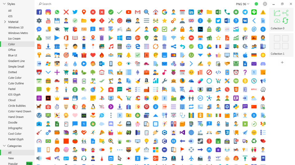 أيقونات مجانية ورسوم توضيحية وصور وموسيقى Icons8